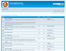 Tablet Screenshot of freefringeforum.org